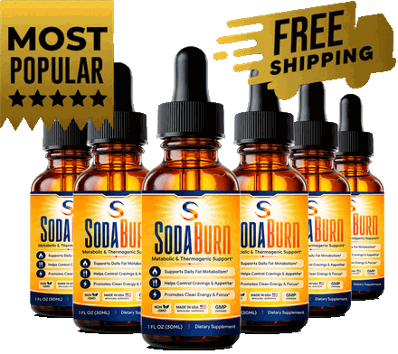 SodaBurn 6 bottle kit, official product photo